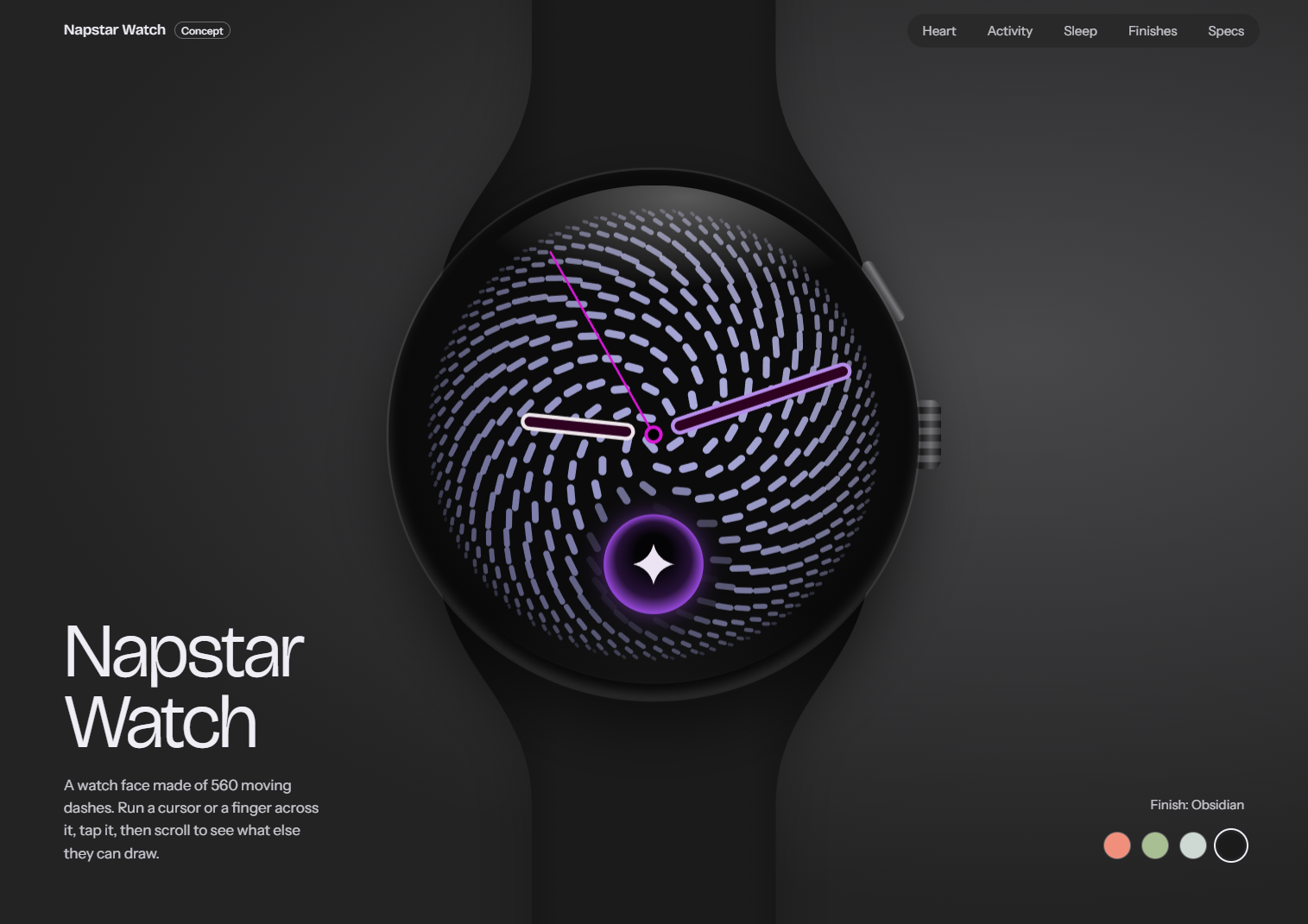 Napstar Watch website screenshot